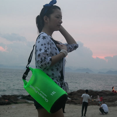 Bolsa de playa impermeable tipo cubo con tecnología PVC anti-agua - Image 3