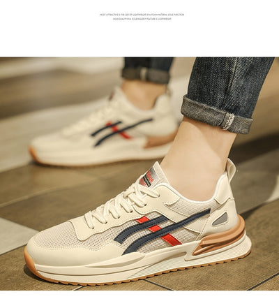 Zapatillas de Correr Retro Mesh Respirable para Hombre Verano - Image 11