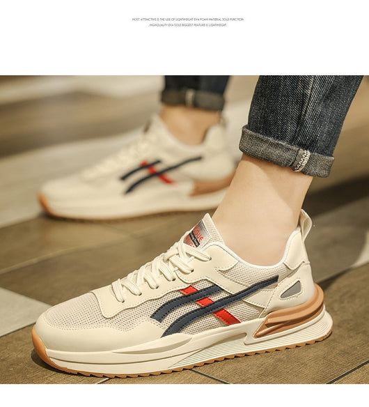 Zapatillas de Correr Retro Mesh Respirable para Hombre Verano - Image 11