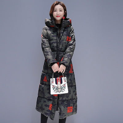 Abrigo Acolchado Largo para Mujer - Diseño Invernal Elegante - Image 9