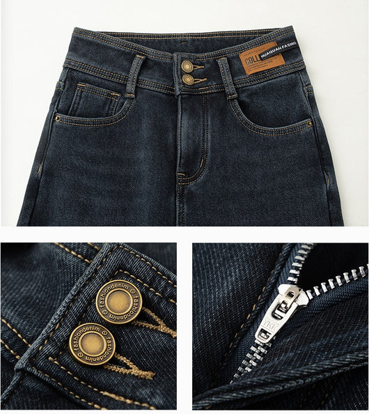 Jeans Térmicos Ajustados para Mujer con Forro Polar - Image 15