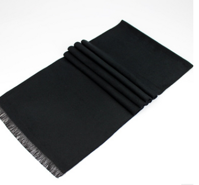 Bufanda de Seda para Hombre Estilo Coreano - Diseño Moderno y Cálido - Image 6
