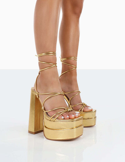 Sandalias Romanas de Tacón Cuadrado con Plataforma Acuática - Image 8