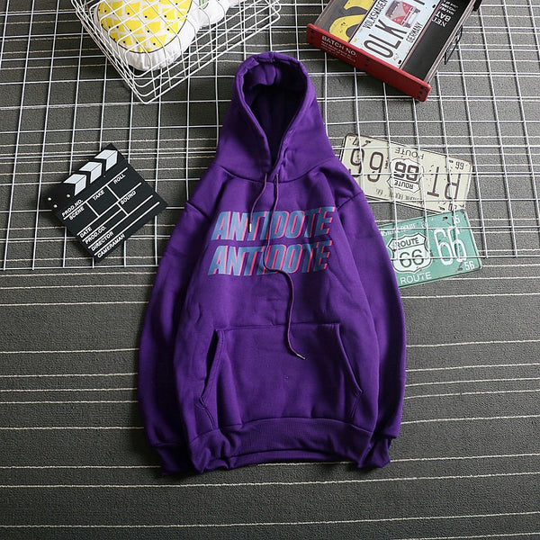 Sudadera Hoodie Harajuku para Parejas - Estilo Urbano Japonés