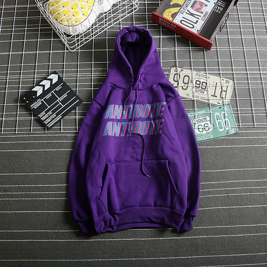 Sudadera Hoodie Harajuku para Parejas - Estilo Urbano Japonés - Image 2
