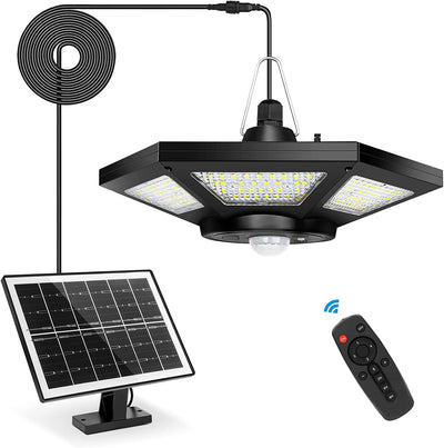 Lámpara Solar Colgante para Jardín, Patio y Garaje - Image 2