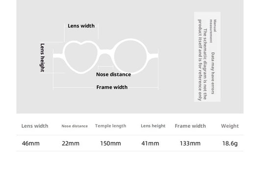 Gafas de Corazón Multicolor con Lentes Esmeriladas para Mujer - Image 11