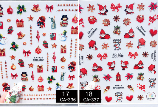 Stickers de Uñas Navideños - Image 31