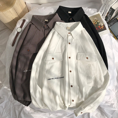 Camisa Suelta y Desenfadada con Forro de Red - Estilo Urbano Moderno - Image 10