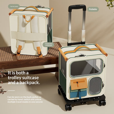 Transportín para Gatos Tipo Mochila con Capacidad Ampliada - Image 3