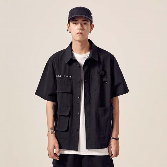 Camisa de Trabajo con Bolsillos de Herramientas