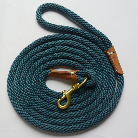 Correa de Tracción Mixta para Mascotas - Cuero y Nylon - Image 2