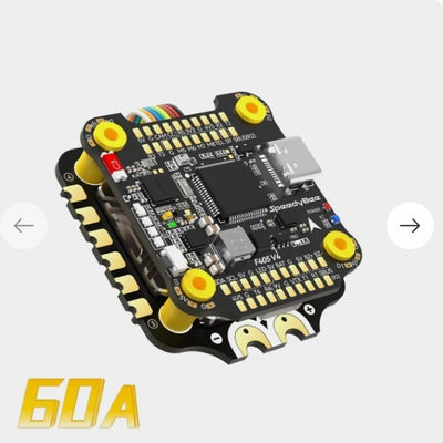 Torre de Control de Vuelo SpeedyBee F405 V4 con ESC 60A Integrado 4 en 1