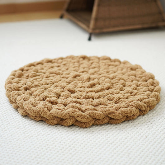 Cama Térmica Tejida a Mano para Perros y Gatos - Nido Acogedor de Lana - Image 10