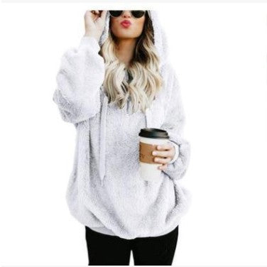 Sudadera Polar Mujer con Cierre y Bolsillos - Abrigo Térmico Otoño Invierno - Image 14