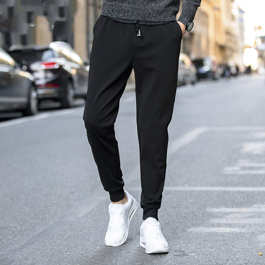 Pantalones casuales con cordón para hombre - Image 6
