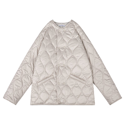 Chaqueta Acolchada de Diseño Callejero Japonés Trendy