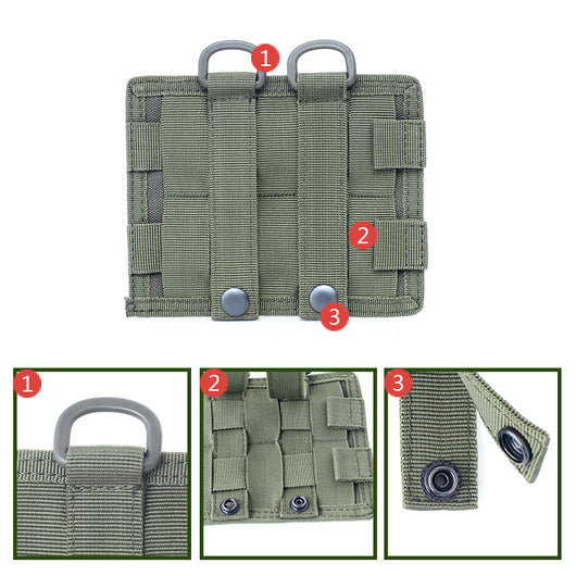 Bolsa Táctica Modular MOLLE para Mochila de Exterior - Image 12