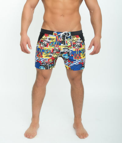 Bóxer de Baño Estampado Hombre Talla Grande - Cómodo y Versátil