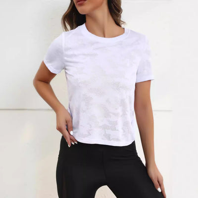 Playera Deportiva Ice Silk para Mujer - Secado Rápido y Transpirable - Image 4