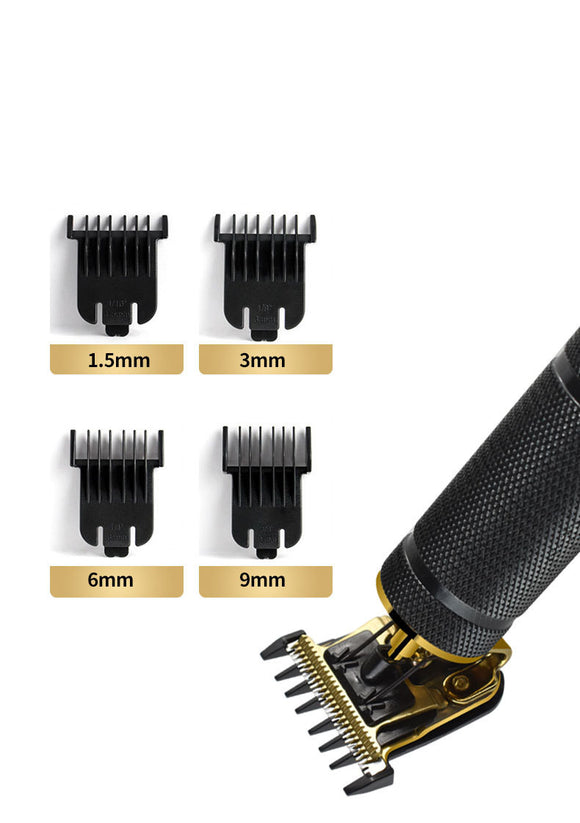 Cortadora Eléctrica de Cabello Estilo Retro con Cabezal de Aceite
