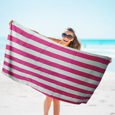 Toalla de Playa Deportiva con Capucha - Doble Faz Terciopelo Secado Rápido - Image 16