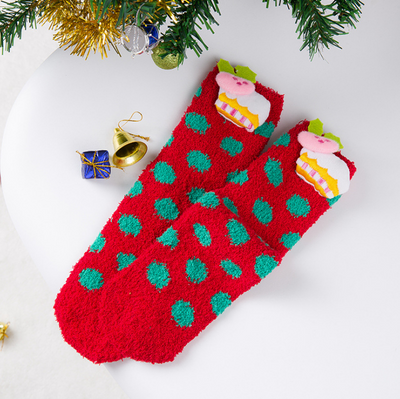 Calcetines Navideños de Felpa Suave - Image 8