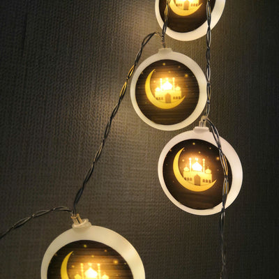 Lámpara Decorativa Xingyue Castle con Cadena de Iluminación LED - Image 17