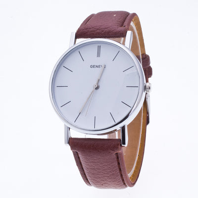 Reloj Deportivo Geneva con Correa de Cuero PU - Image 12