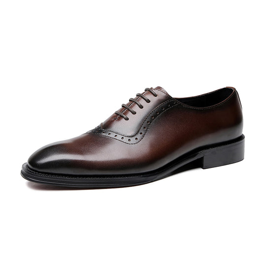 Zapatos de Novio Clásicos Puntiagudos Retro para Hombre - Image 3