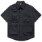 Camisa de Hombre Funcional Multibolsillos Secado Rápido