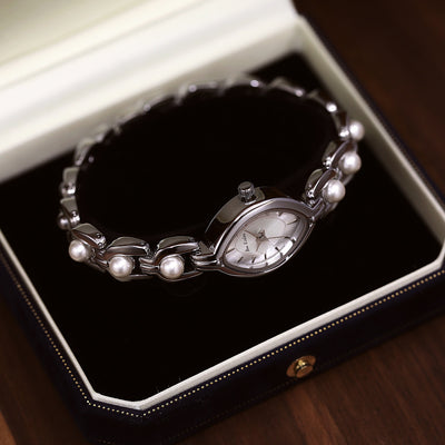 Reloj Elegante para Mujer con Perlas Simuladas - Diseño Lujo Clásico - Image 17