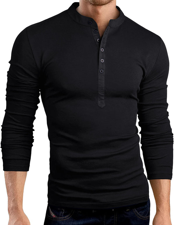 Blusa Slim Cuello en V Profundo Manga Larga Color Sólido