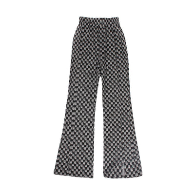 Pantalón Cintura Alta con Letras Estampadas y Aberturas - Image 10