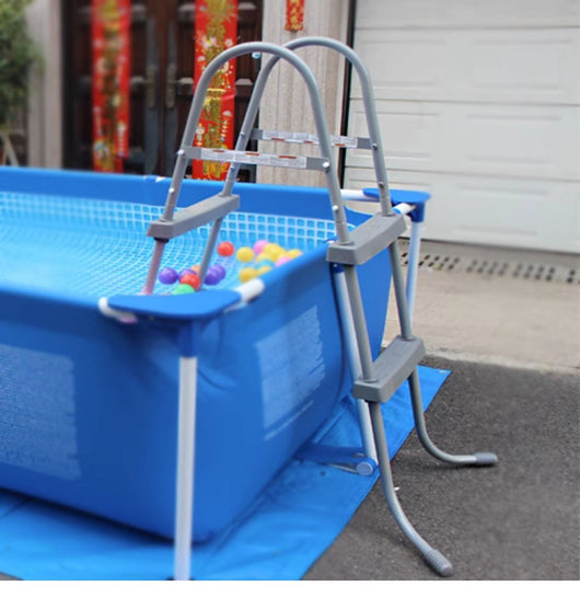 Bomba de Drenaje para Piscina Infantil Grande con Soporte Exterior - Image 6