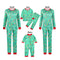 Pijama Familiar a Cuadros para Otoño e Invierno
