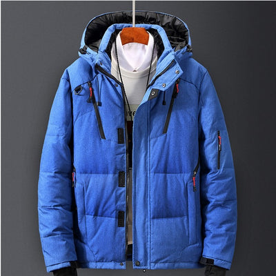 Chaqueta Cortavientos Impermeable para Hombre - Abrigo Deportivo de Invierno - Image 2
