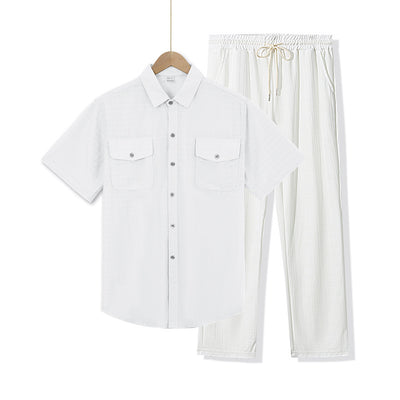 Traje Ejecutivo de Manga Corta para Hombre - Image 20