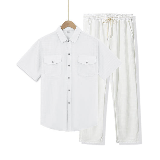 Traje Ejecutivo de Manga Corta para Hombre - Image 20