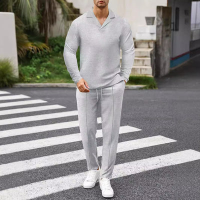 Traje Ejecutivo Clásico para Hombre - Colores Sólidos Otoño Invierno - Image 4