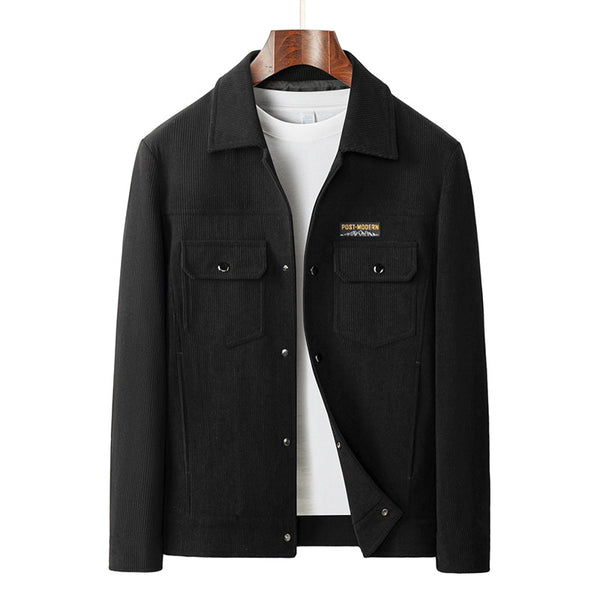 Chaqueta de Piqué para Hombre - Casual Profesional con Cuello Polo - Image 6