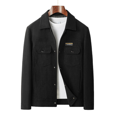 Chaqueta de Piqué para Hombre - Casual Profesional con Cuello Polo - Image 6
