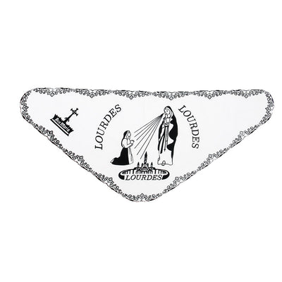 Pañuelo Triangular de Poliéster para Mujer - Versátil y Fácil de Combinar - Image 5