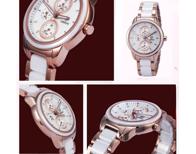 Reloj de Pulsera Cuarzo para Dama - Diseño Moderno y Elegante - Image 6