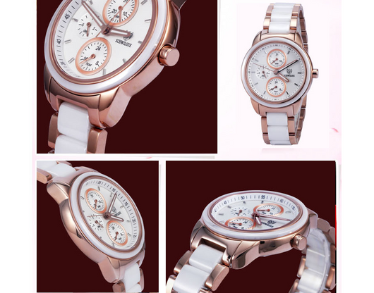 Reloj de Pulsera Cuarzo para Dama - Diseño Moderno y Elegante - Image 6