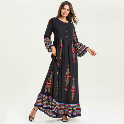 Vestido Casual Estampado para Lactancia