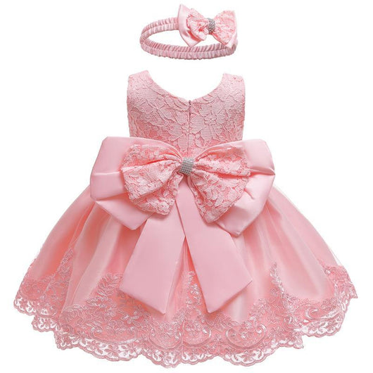 Vestido de Encaje con Falda Voluminosa - Image 22