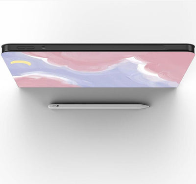 Funda Protectora para Tablet con Bandeja de Lápiz - Diseño Literario y Artístico - Image 4