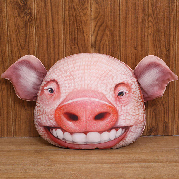 Peluche Cabeza de Cerdo - Juguete Suave y Divertido - Image 3