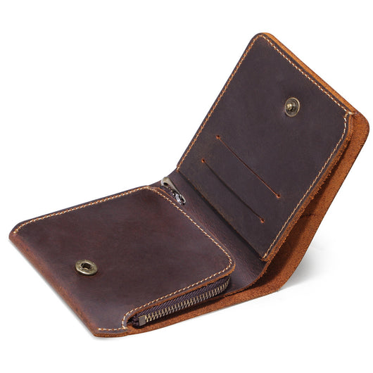 Monedero Ejecutivo de Cuero Genuino Estilo Retro - Image 5